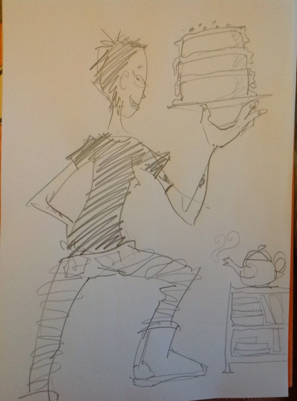 bone&amp;silverDrawing