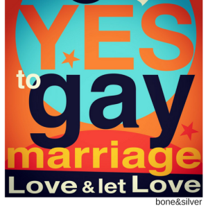 Marriage Equality poster to celebrate Australia said YES
