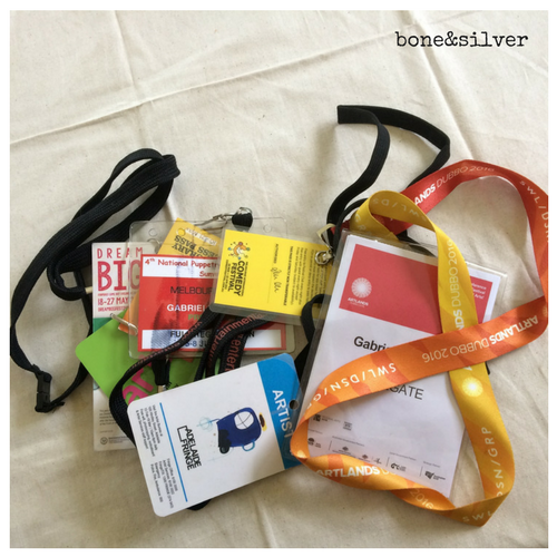 lanyards from festivals and music gigs in Australia