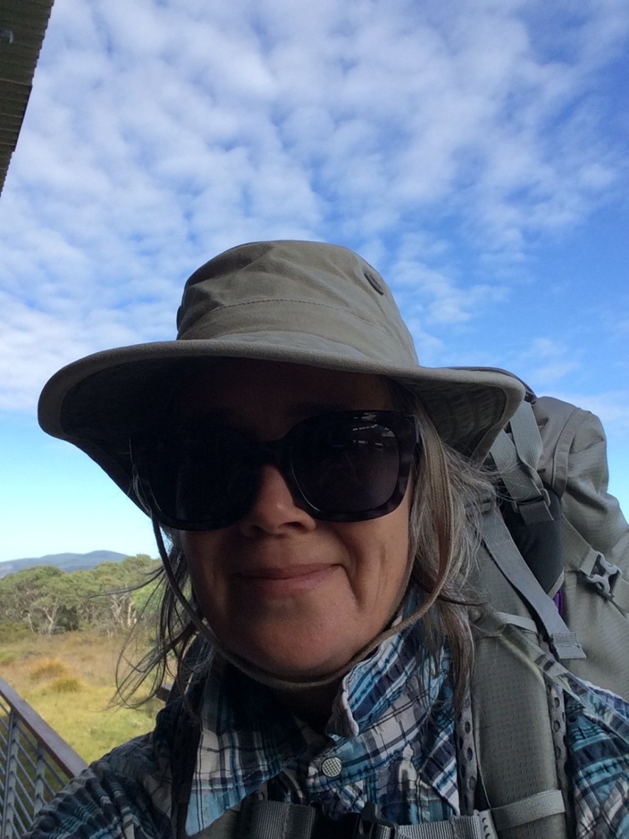 Ready to walk across Tasmania