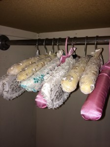 Fancy hangers are just not my style over 50 in Australia in my Airbnb