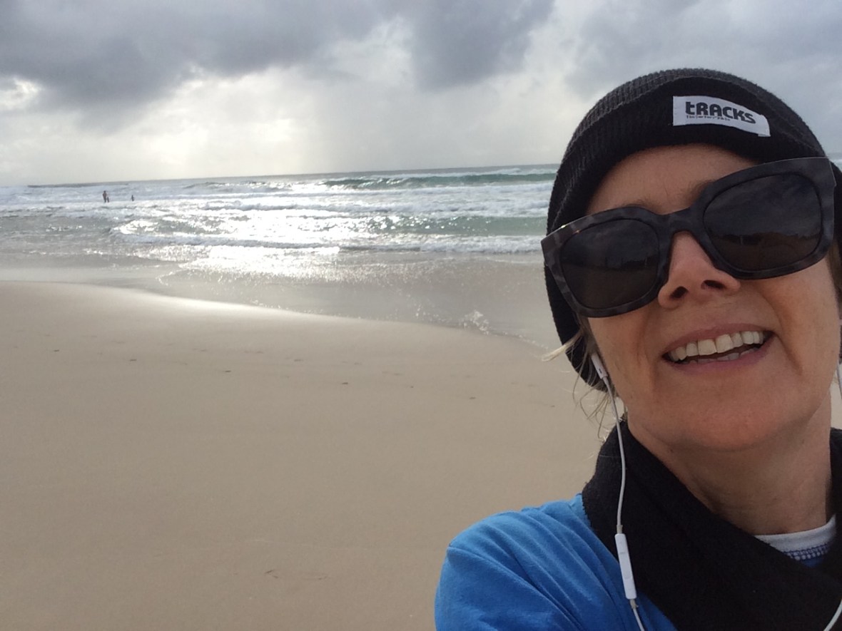 Cardio fitness the fun way on the beach over 50