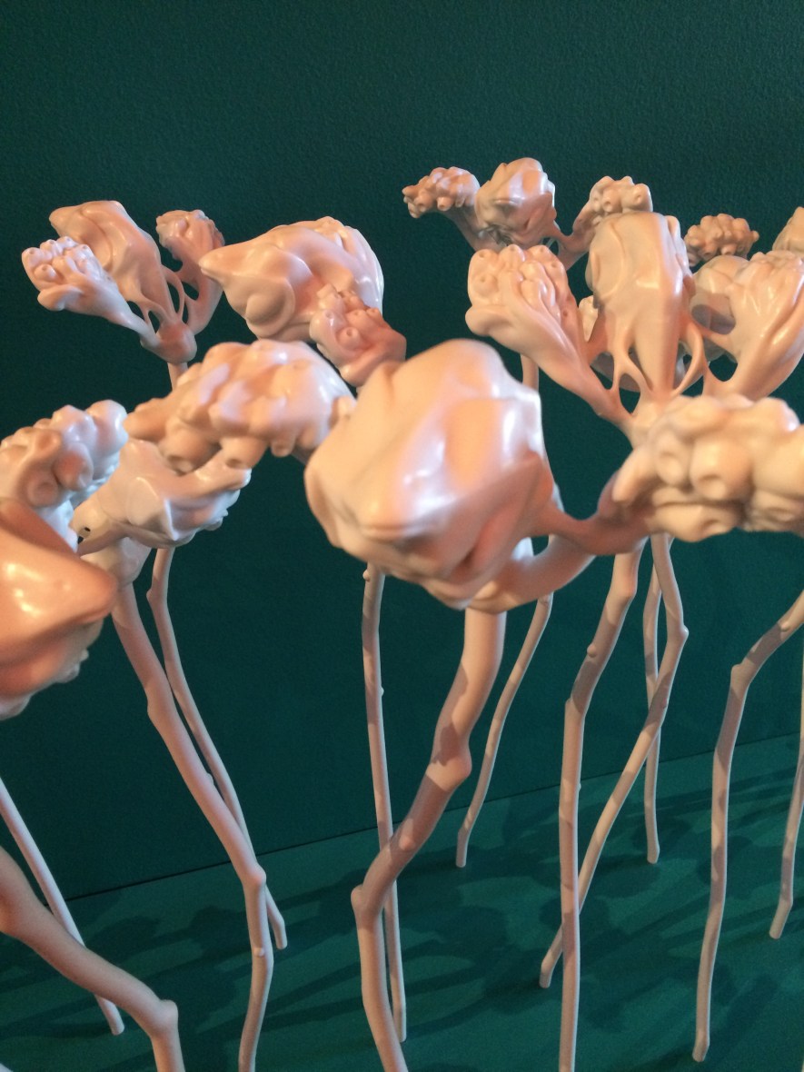 Grateful for Piccinini's wax sculptures in Brisbane at GOMA for art appreciation for wellbeing over 50