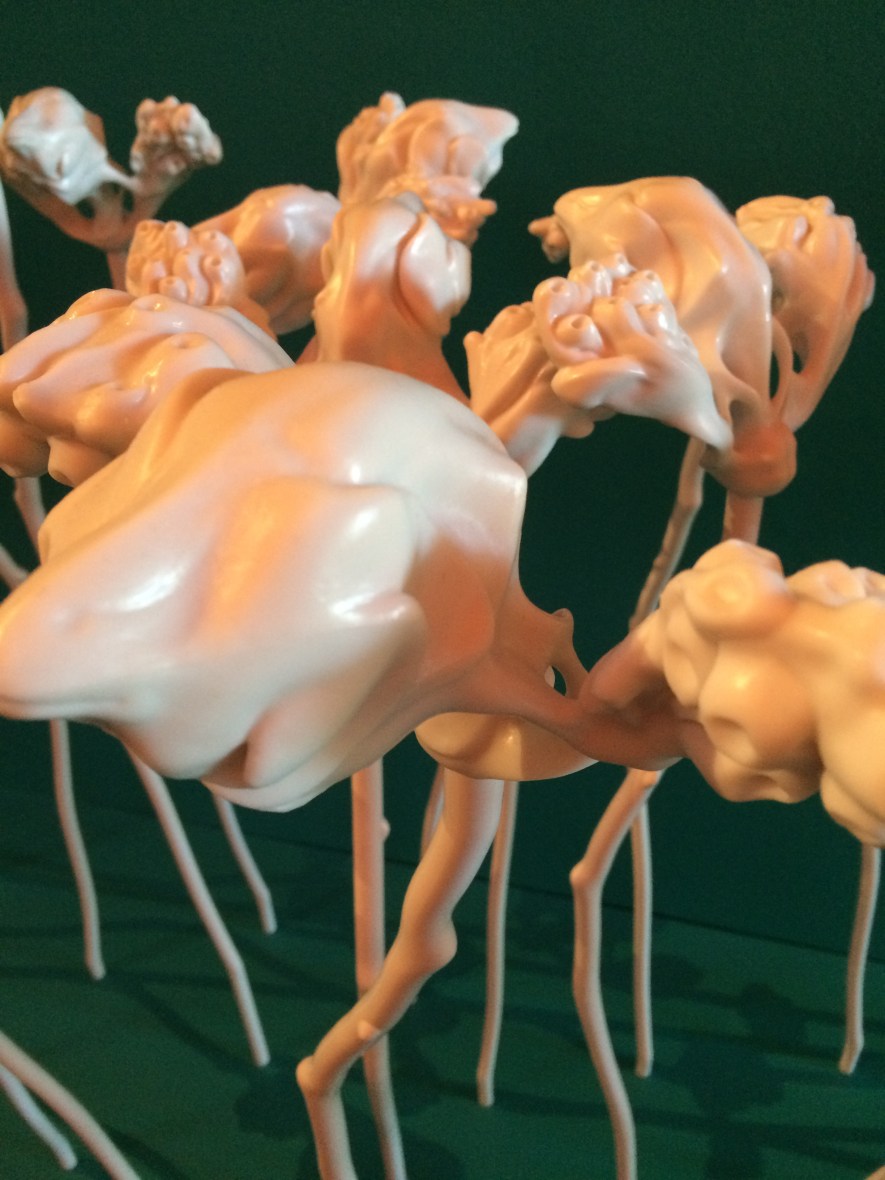 Grateful for Piccinini's wax sculptures in Brisbane at GOMA for art appreciation for wellbeing over 50