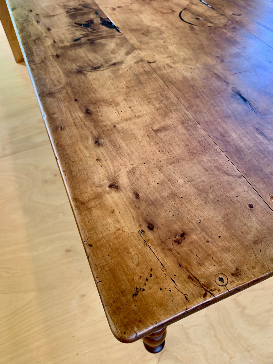 So grateful to be able to honour my Dad by taking care of his antique French furniture